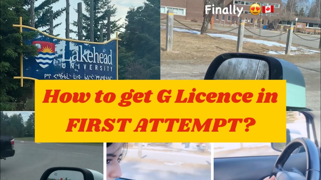 Got G licence in FIRST ATTEMPT | Tips to pass G licence in Canada | Thunder Bay | Ontario|Drive Test
