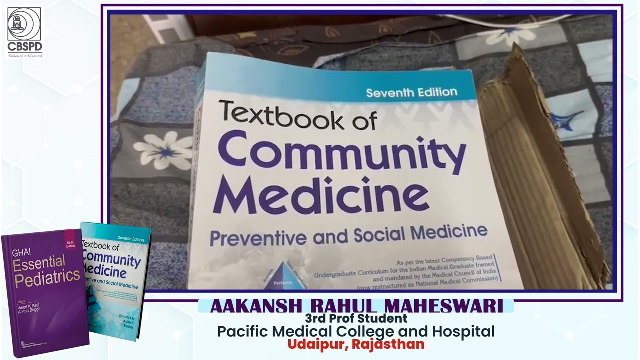 Unboxing CBS Medical Books by a Student Ambassador of CBS-The Health Sciences Publisher