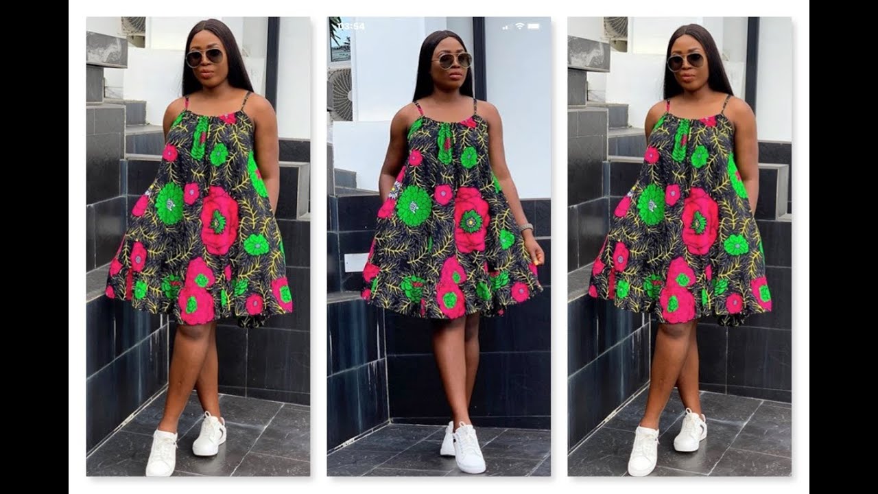 HOW TO MAKE A SIMPLE A CIRCLE SHORT DRESS/ UMBRELLA DRESS/ CUTTING AND STITCHING