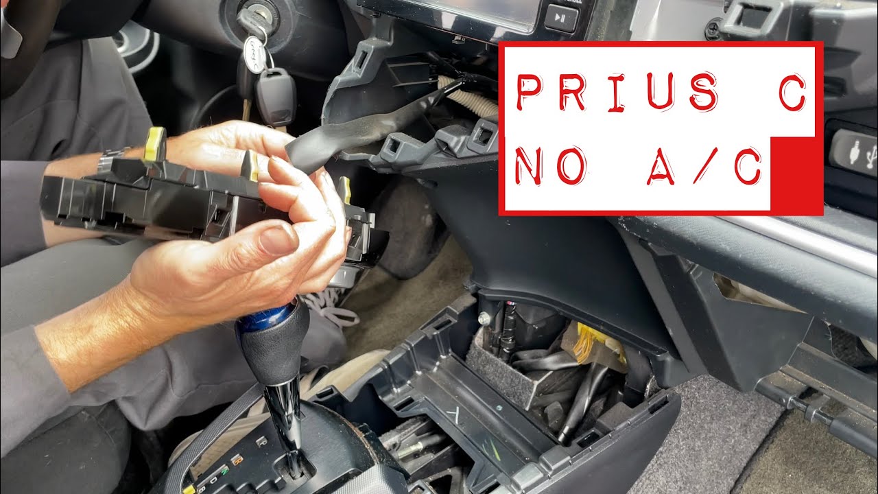 Prius C — без кондиционера