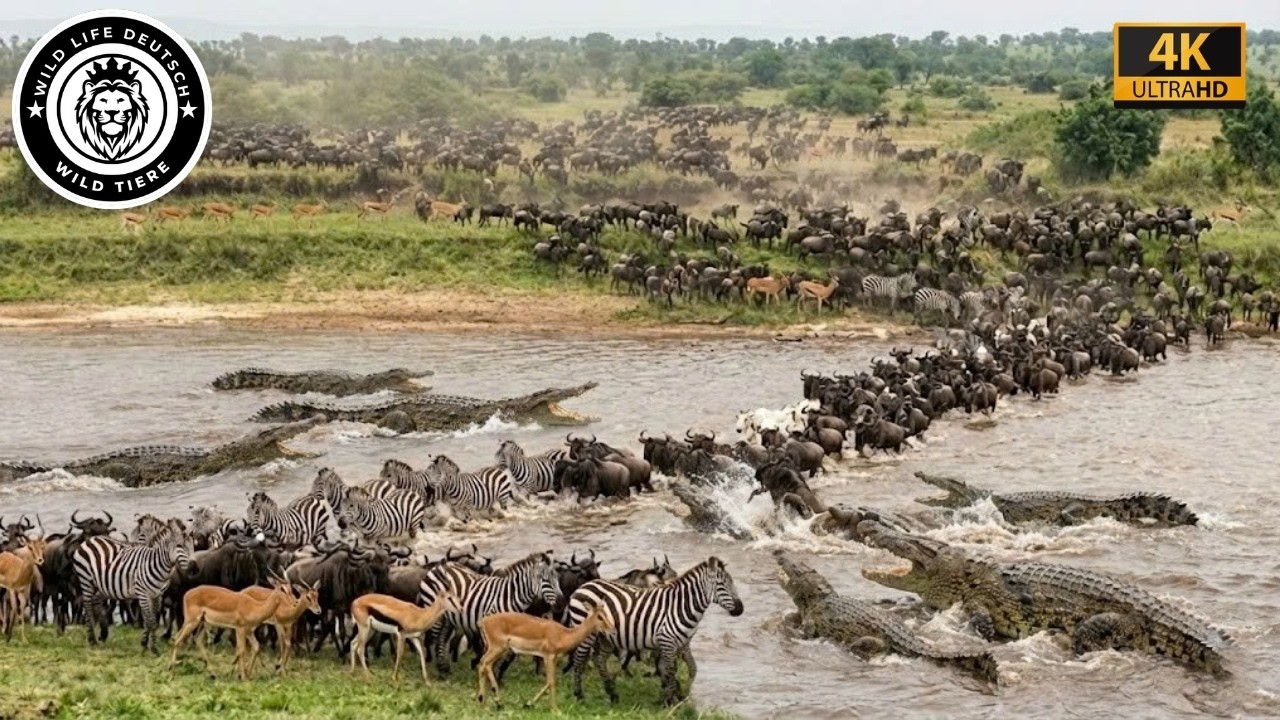 Serengeti: Die gr&ouml;&szlig;te und brutalste Migration der Welt #Tierwelt | Tierdokumentation