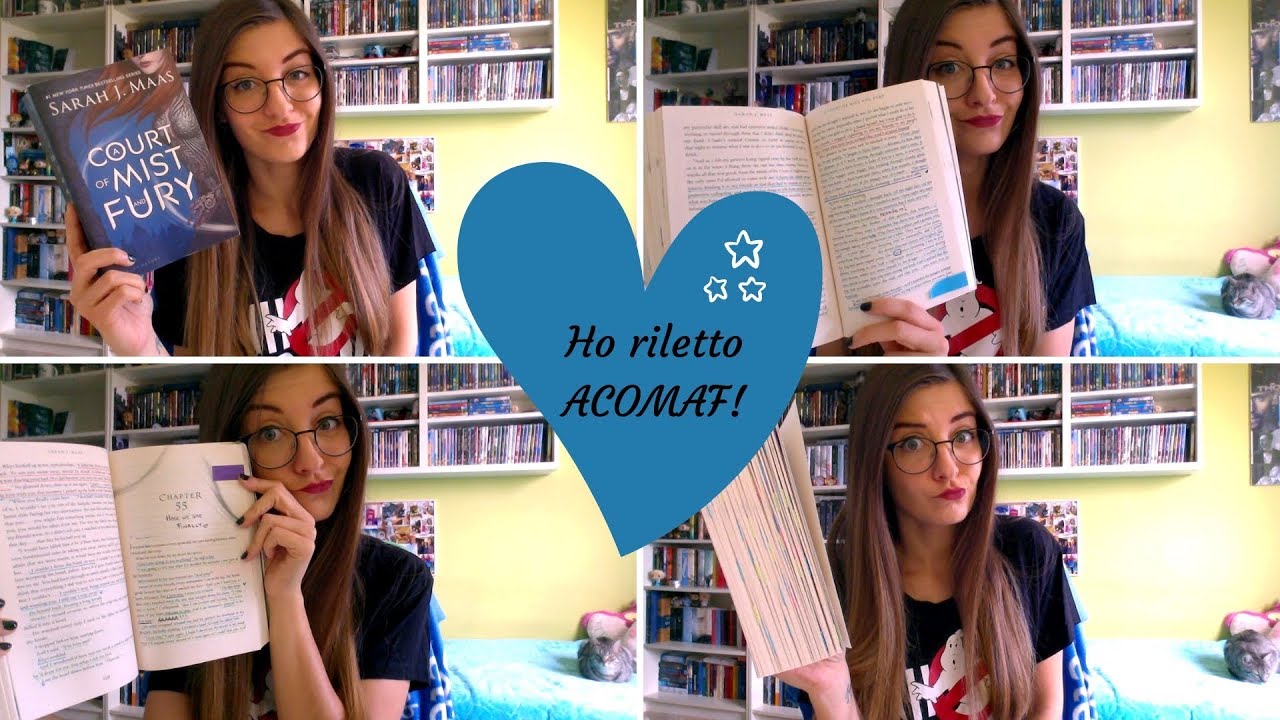 Ho riletto ACOMAF... e ci ho scritto sopra! 😱💙✨