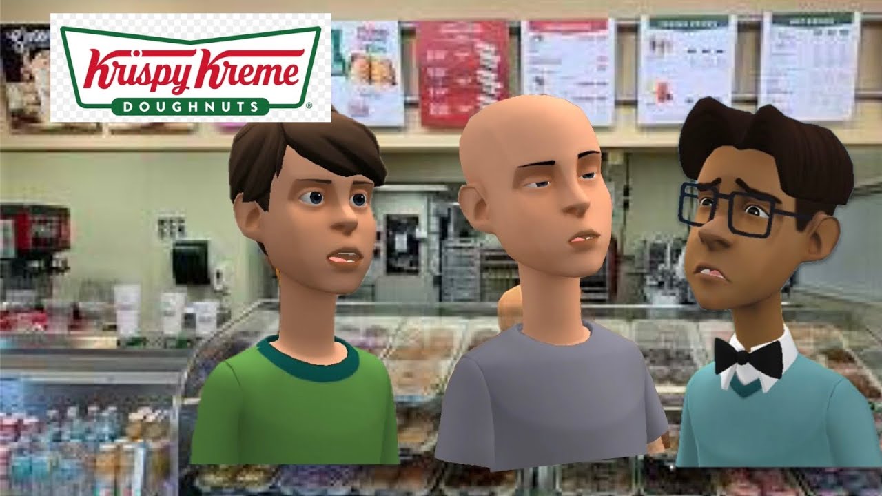 Classic Caillou misebehaves At Krispy Kreme/Grounded