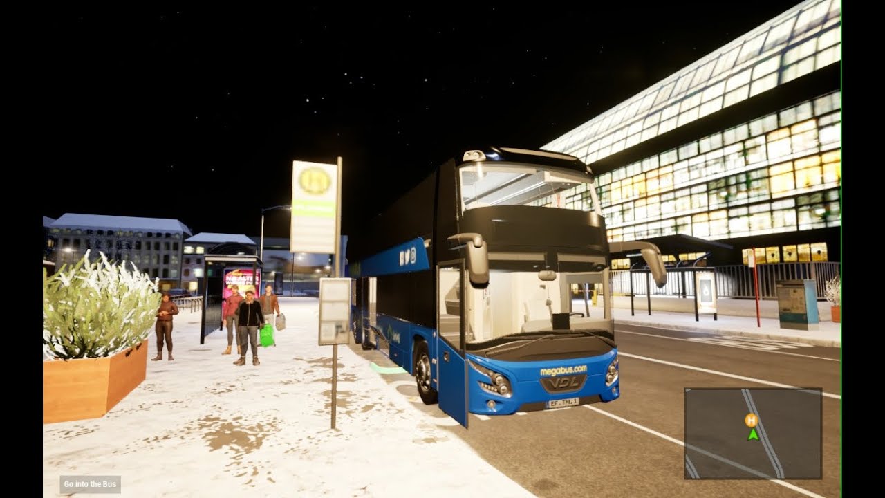 Fernbus Simulator - Oberhof To Frankfurt Direct
