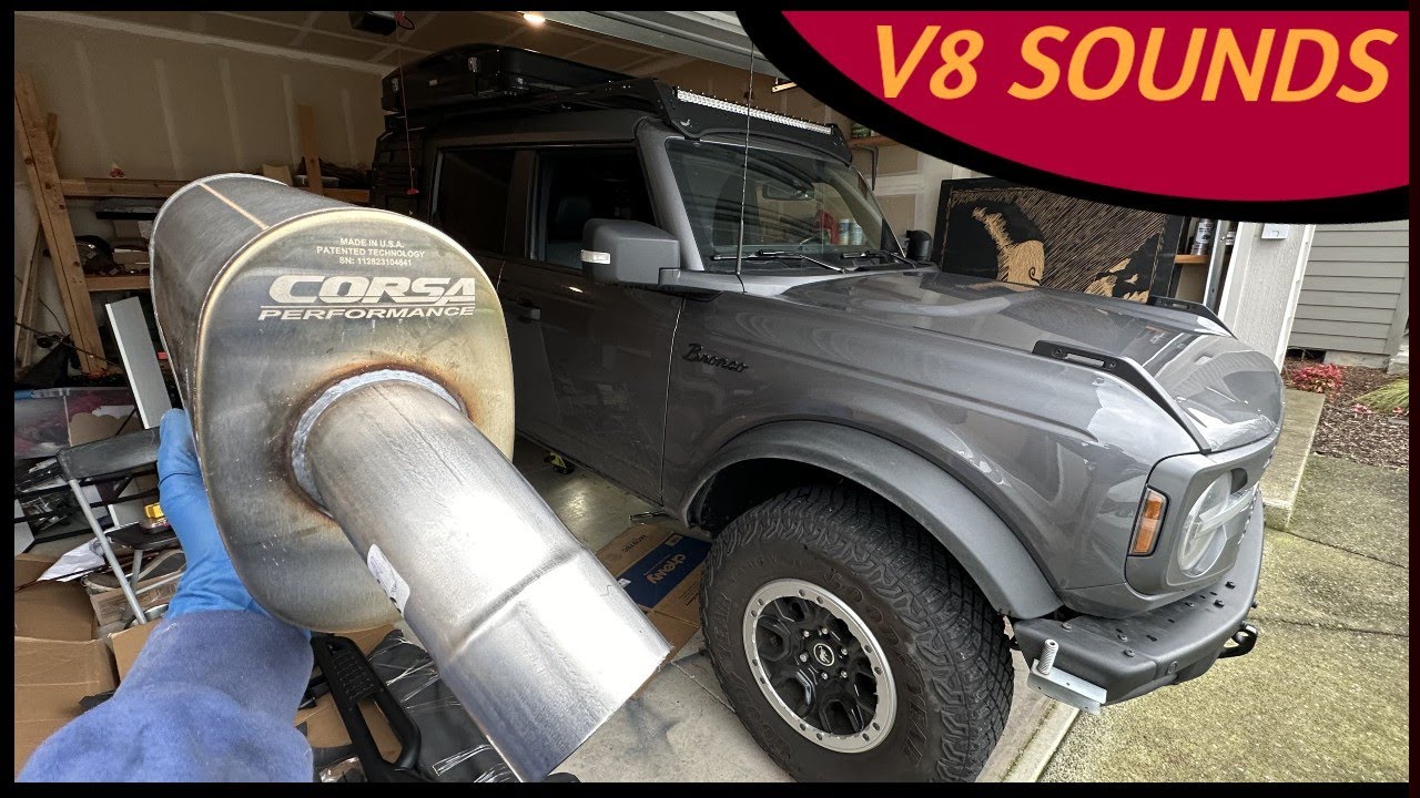 Как установить выхлопную систему Corsa на Ford Bronco 2.3L
