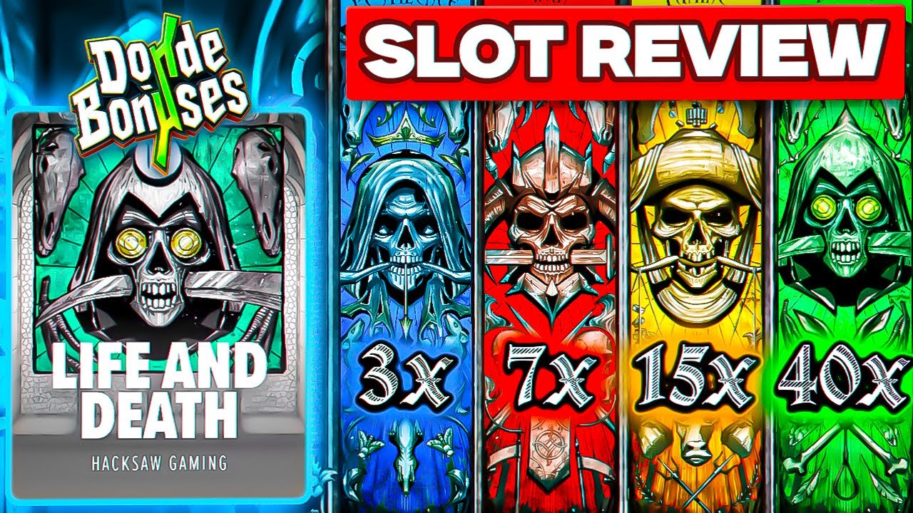 Slot Review #30 - Life and Death - Hacksaw Gaming (DondeBonuses)