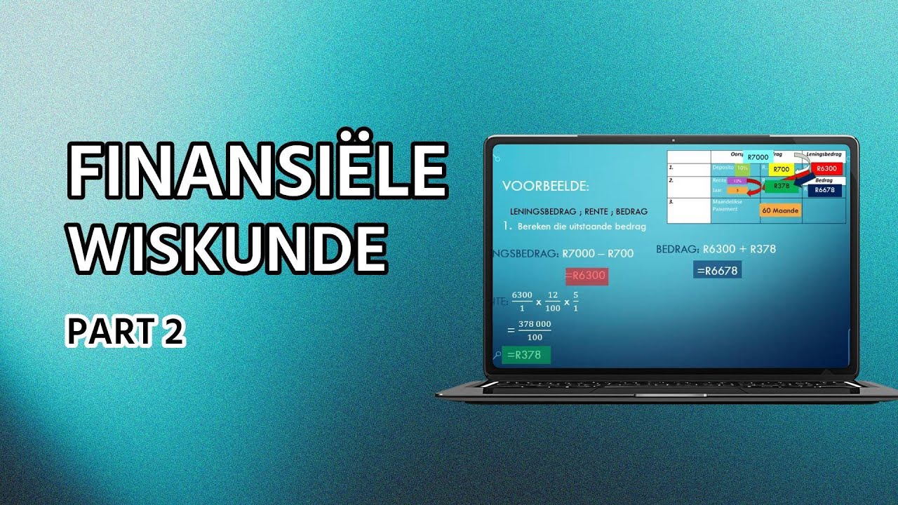 Finansiële Wiskunde [  PART 2 ] [ Huurkoop ]