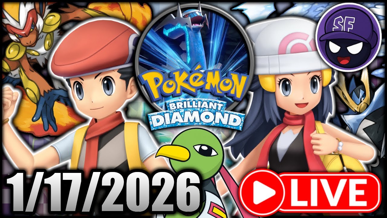 🔴 A Classic Journey Unfolds in Pokémon Brilliant Diamond 💎⚔️ – Part 6