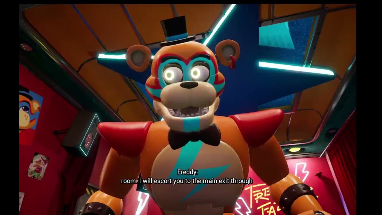 five nights at freddy security breach oynuyorum