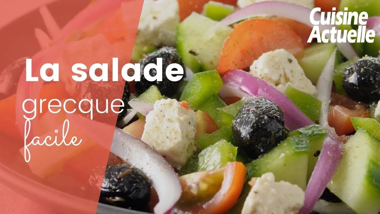 🥗 Salade grecque authentique : recette fra&icirc;che, rapide et ensoleill&eacute;e !