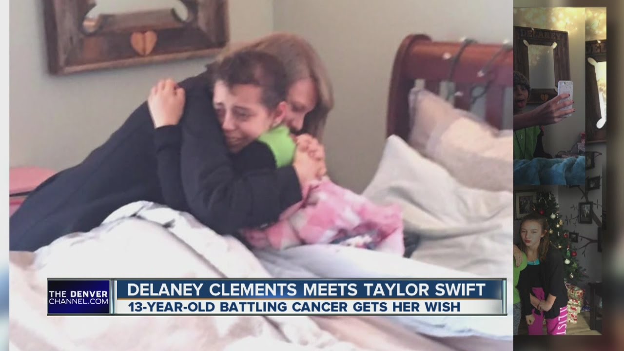 Colorado cancer patinet gets her wish to meet Taylor Swift