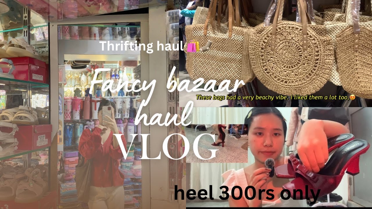 Fancy bazaar 🛍️||Exploring Cheapest bazaar  in Guwahati Assam📍🧺☃️| #thrift #shopping #haul 