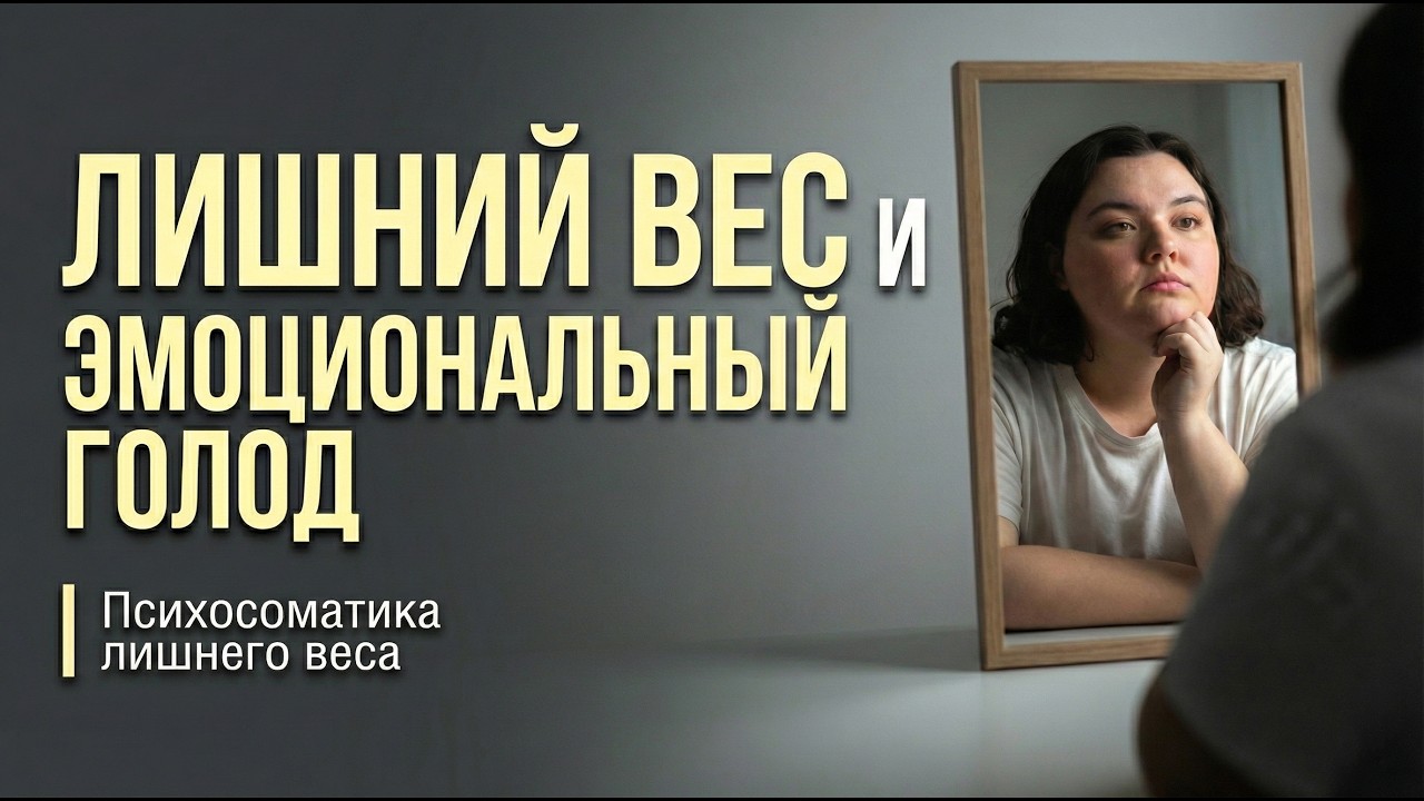 Лишний вес и  эмоциональный голод | Психосоматика лишнего веса