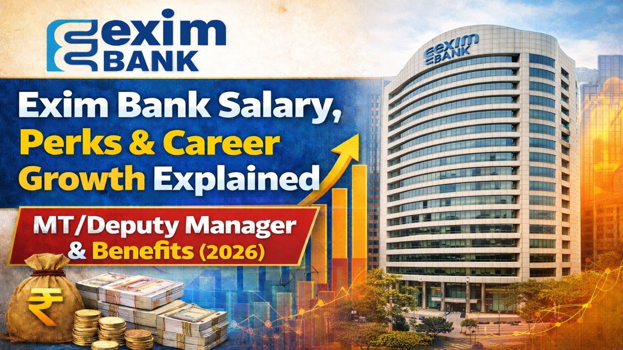 EXIM Bank MT vs Deputy Manager Salary | Real Pay, Allowances & Promotion || 17 Lakh CTC ?
