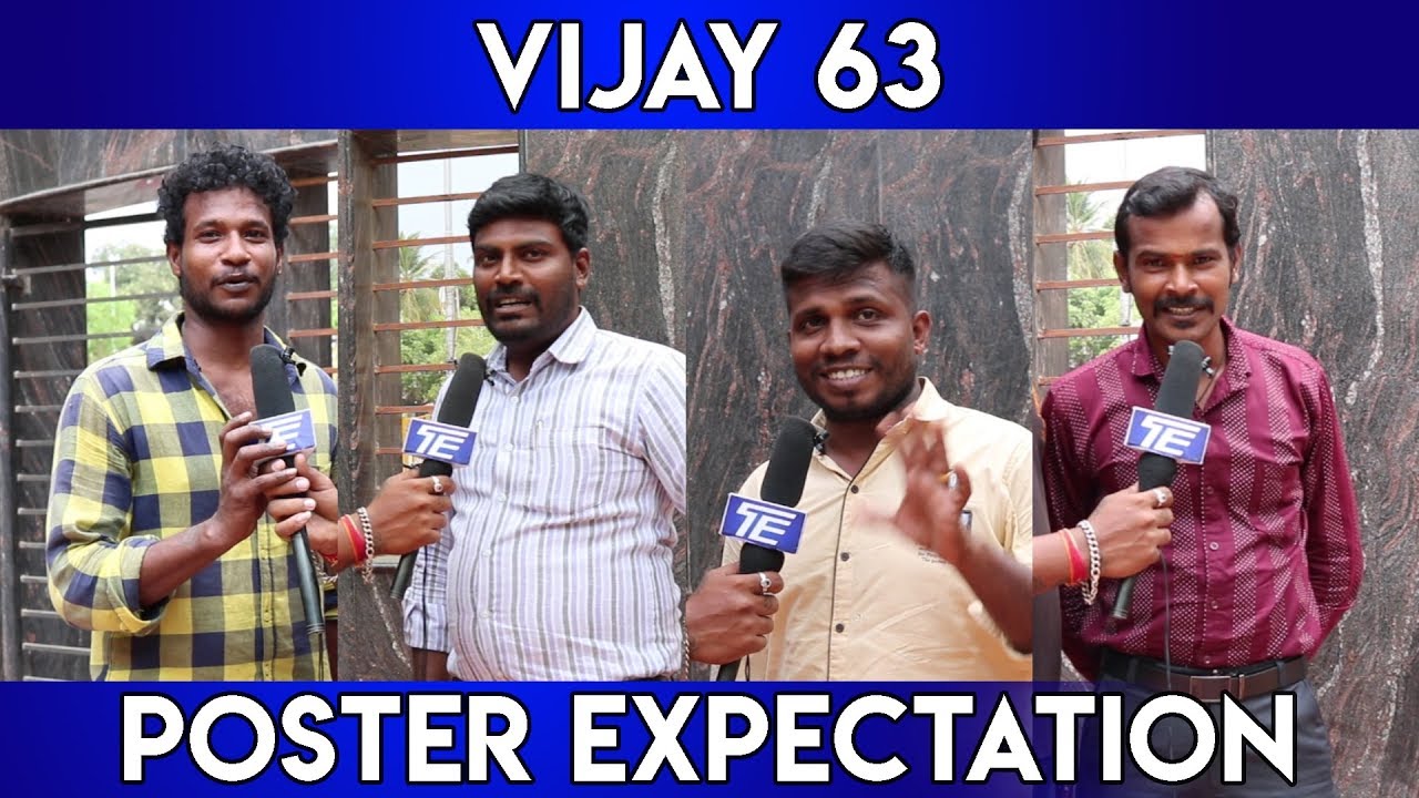 Vijay 63 First Look Poster Public expectation | Vijay Birthday Special | The Tamil Edition