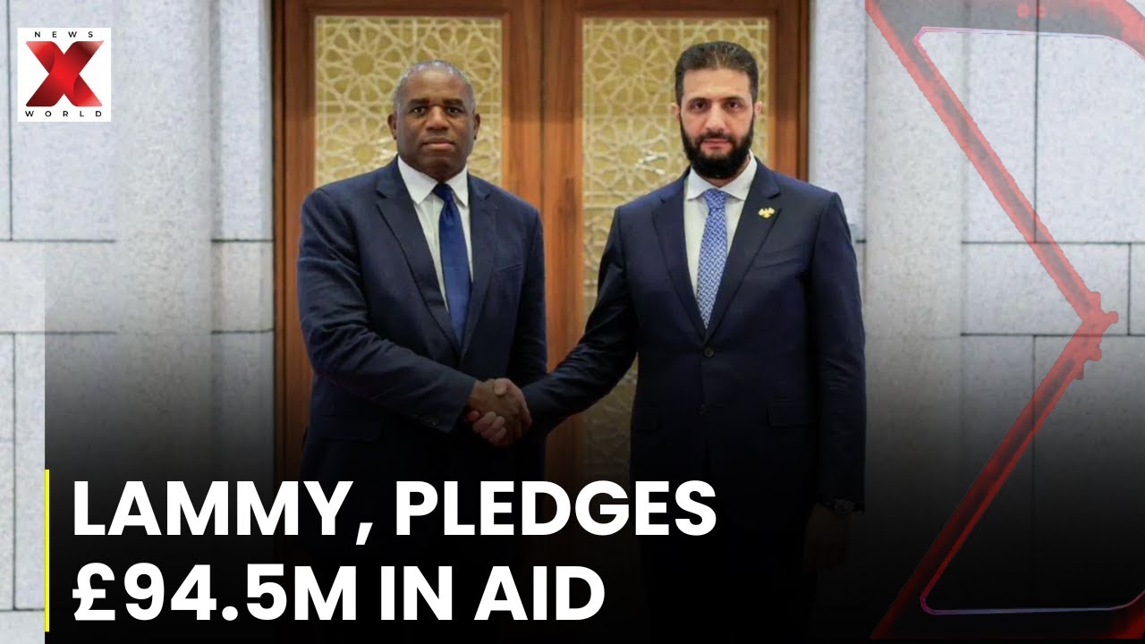 David Lammy Becomes First UK Minister to Visit Post-Assad Syria |        NewsX World