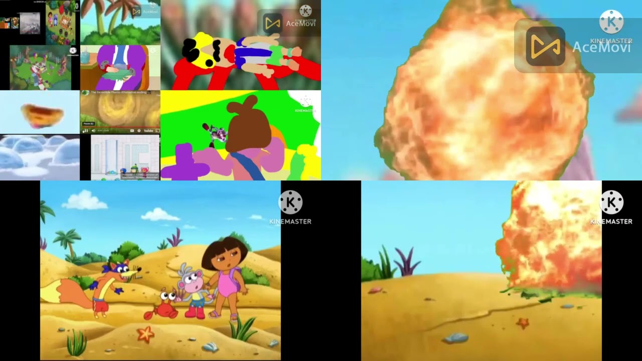 up to faster 83 parison to dora the explorer