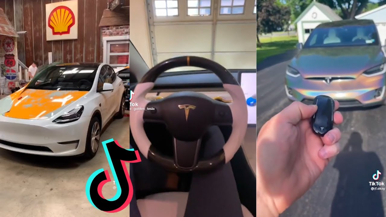 Latest Tesla tiktok compilation #4