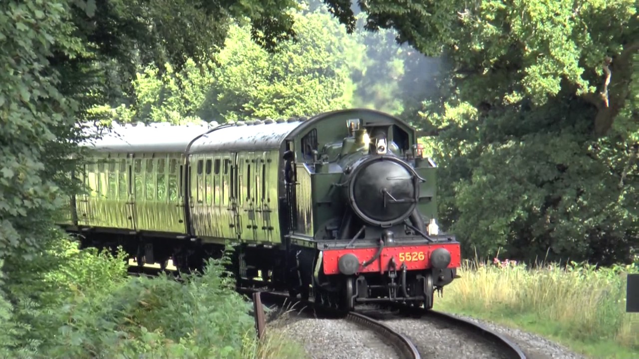 South Devon Railway Steam Engines 5542 & 5526 ,01-08-17..