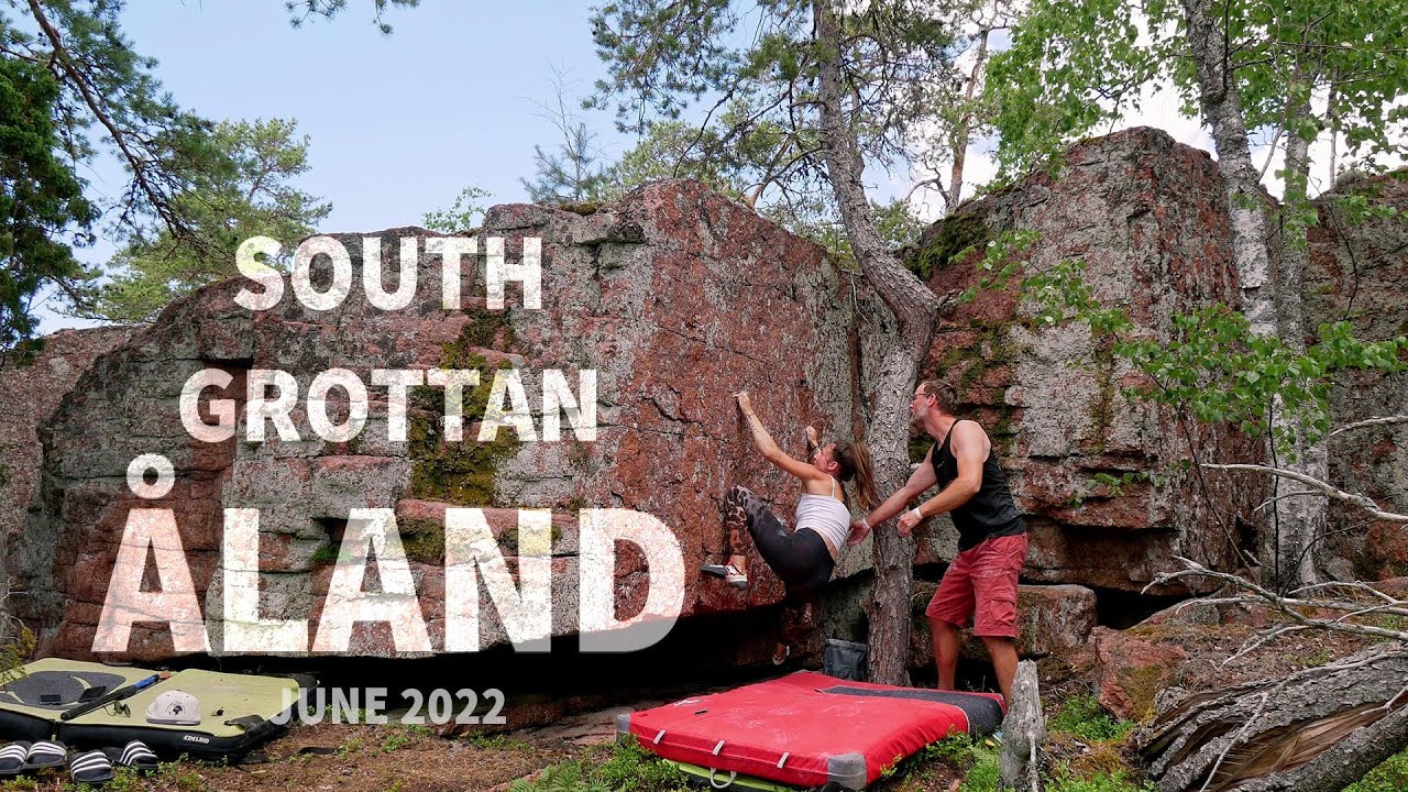 Bouldering Åland June 2022 - Part 3 - South Grottan