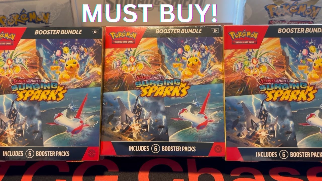 It’s True, Surging Sparks Booster Bundles are Legit