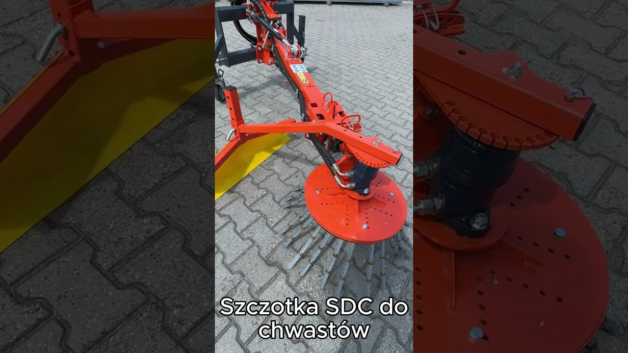 Szczotka do usuwania chwastów SDC Rawen Agro
