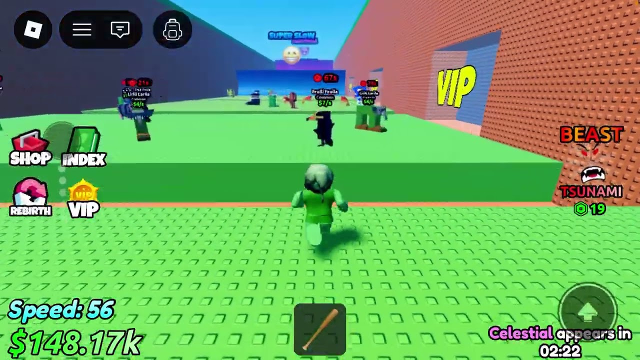 Playing wave of brainrots