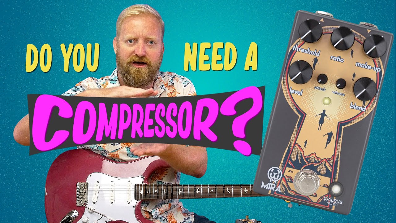 DO YOU NEED A COMPRESSOR? - Walrus MIRA demo - Experiments with drippy reverb and crunchy overdrive