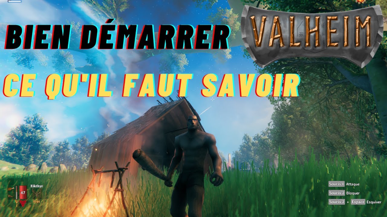 [VALHEIM] Bien Débuter l'aventure - Guide et conseils pour apprenti Viking - Pioche & Premier Boss