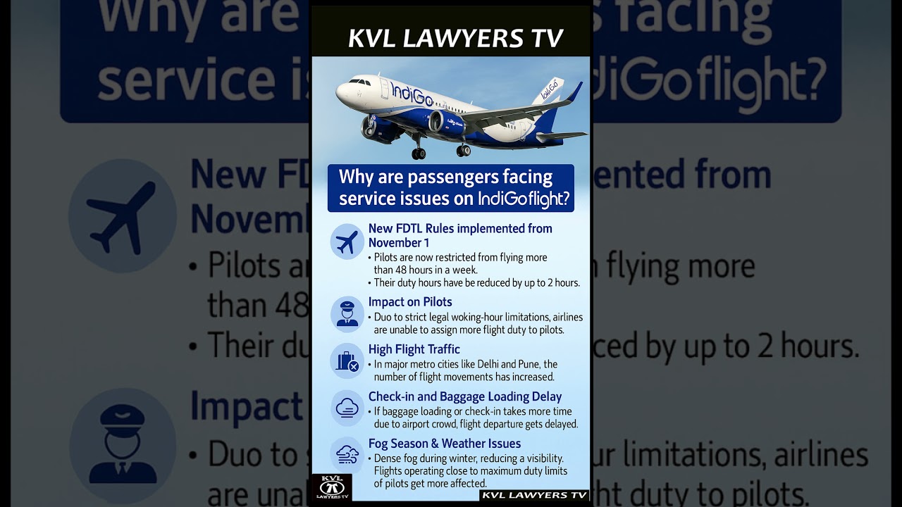 Why Passengers facing service issue on IndiGo Flight | FDTL Rules Airlines #indigo  #indigoairlines