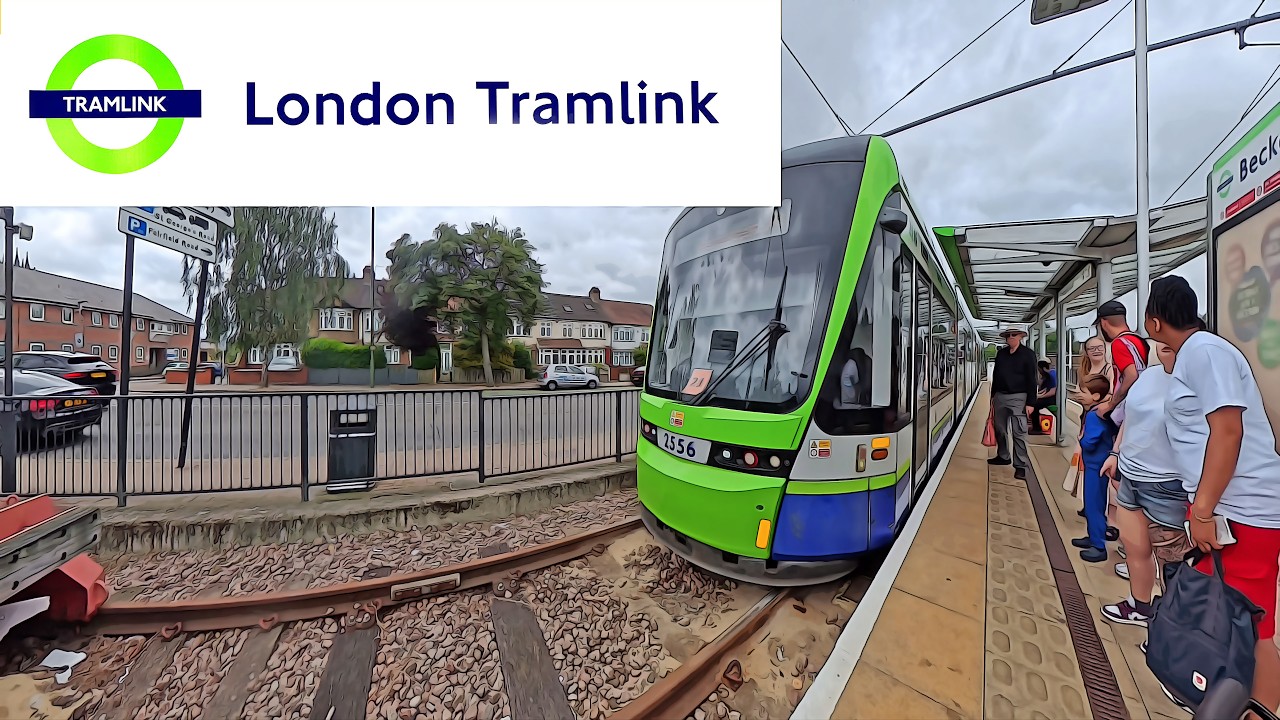 LONDON TRAMLINK: Beckenham Junction To Wimbledon
