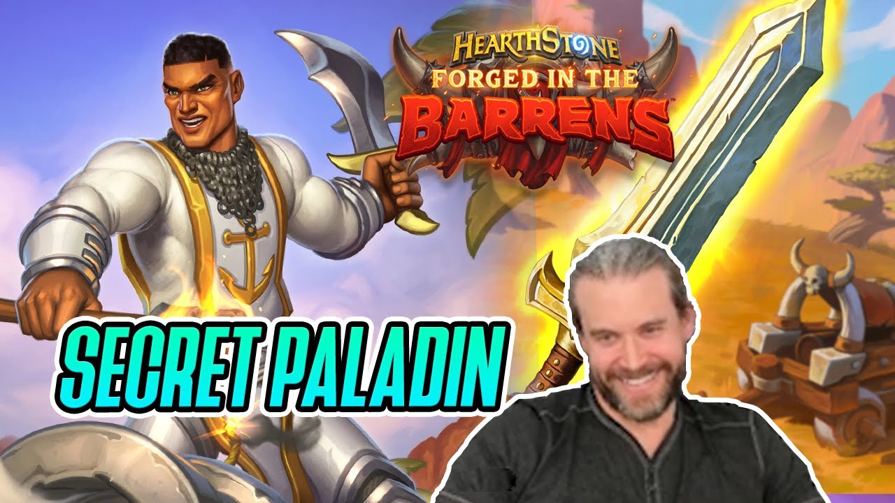 (Hearthstone) Secret Pally in Forged in the Barrens!