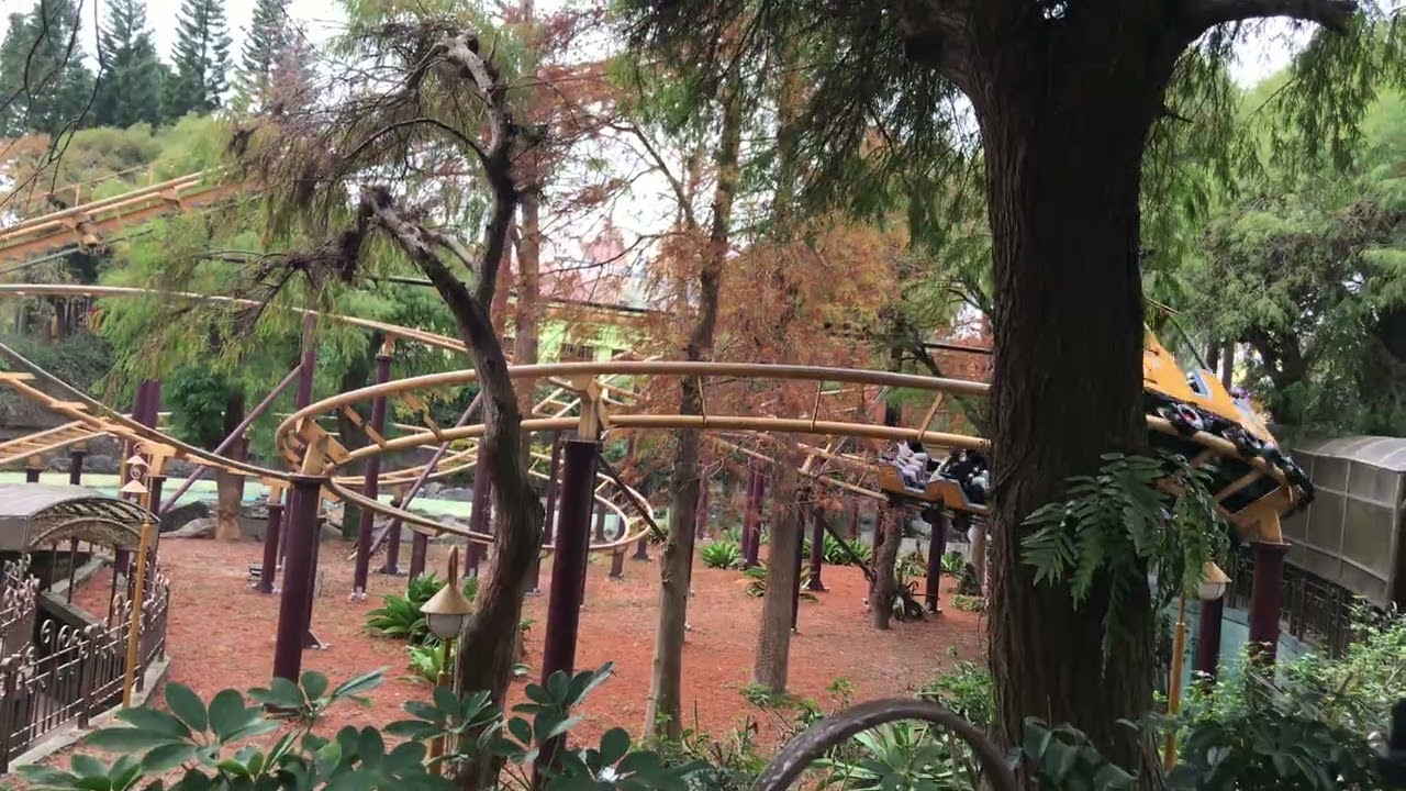 Roller coaster na pwede sa  kids and adults na parang  thomas and friends  #rollercoaster #taiwan