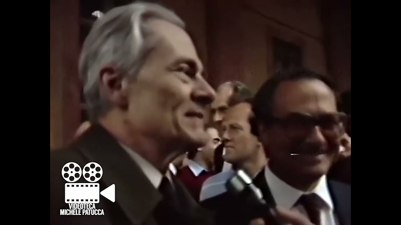 Perugia - Inaugurazione Scale Mobili Rocca Paolina | Filmato Umbria TV (1983)