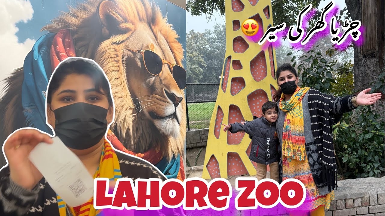 Good And Bad Things About Lahore Zoo 😳|  Family Day Out 💓