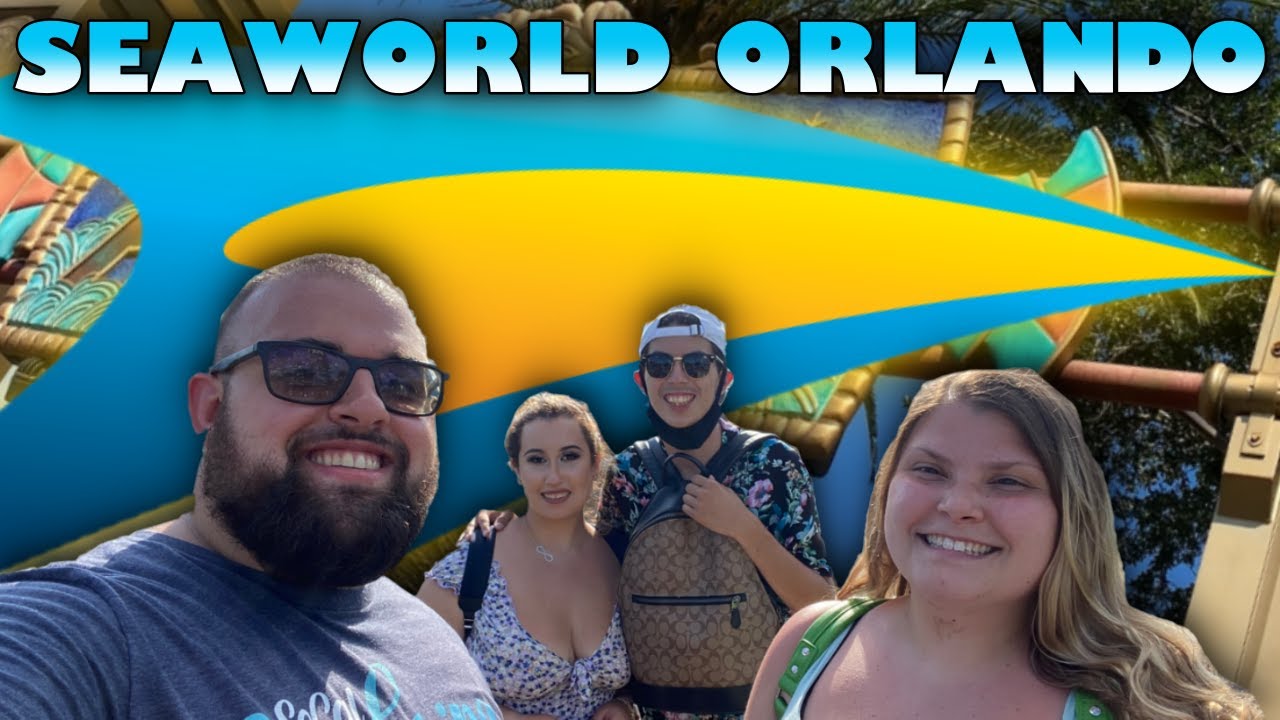 A Fun Day at Seaworld Orlando with SoCalExploring | On-Ride POVs, Animal Encounters & More