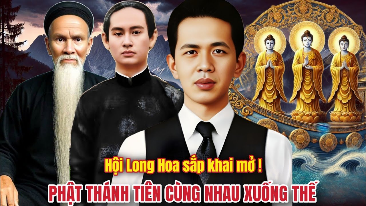 Phật Thánh Tiên cùng nhau xuống thế Hội Long Hoa sắp khai mở