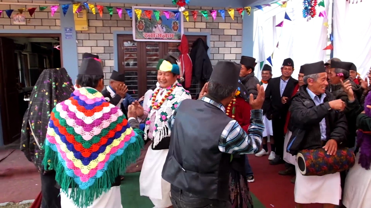 A Gurung Cultural Dance 