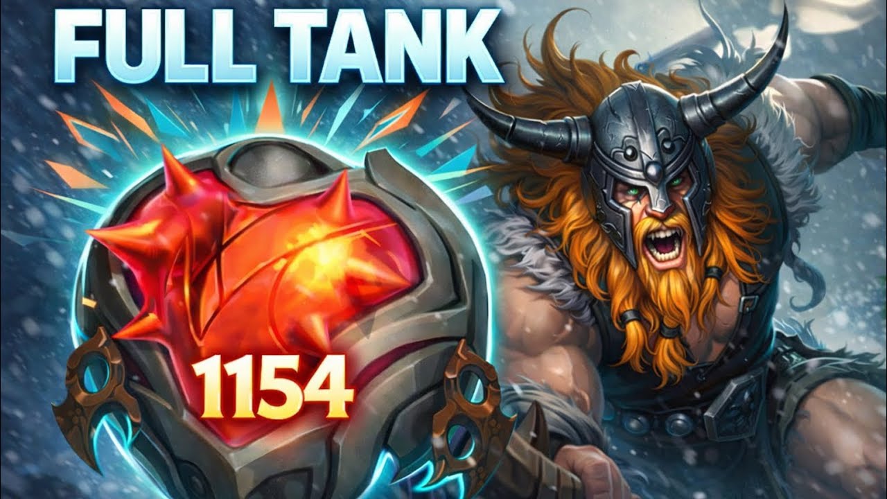 Wild rift - Olaf tank gameplay 