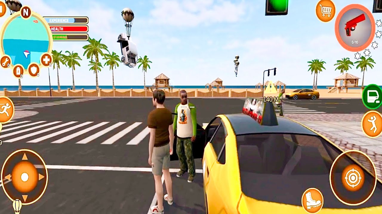 Miami Crime Gangster Police Car Driving - Android Gameplay Part 4