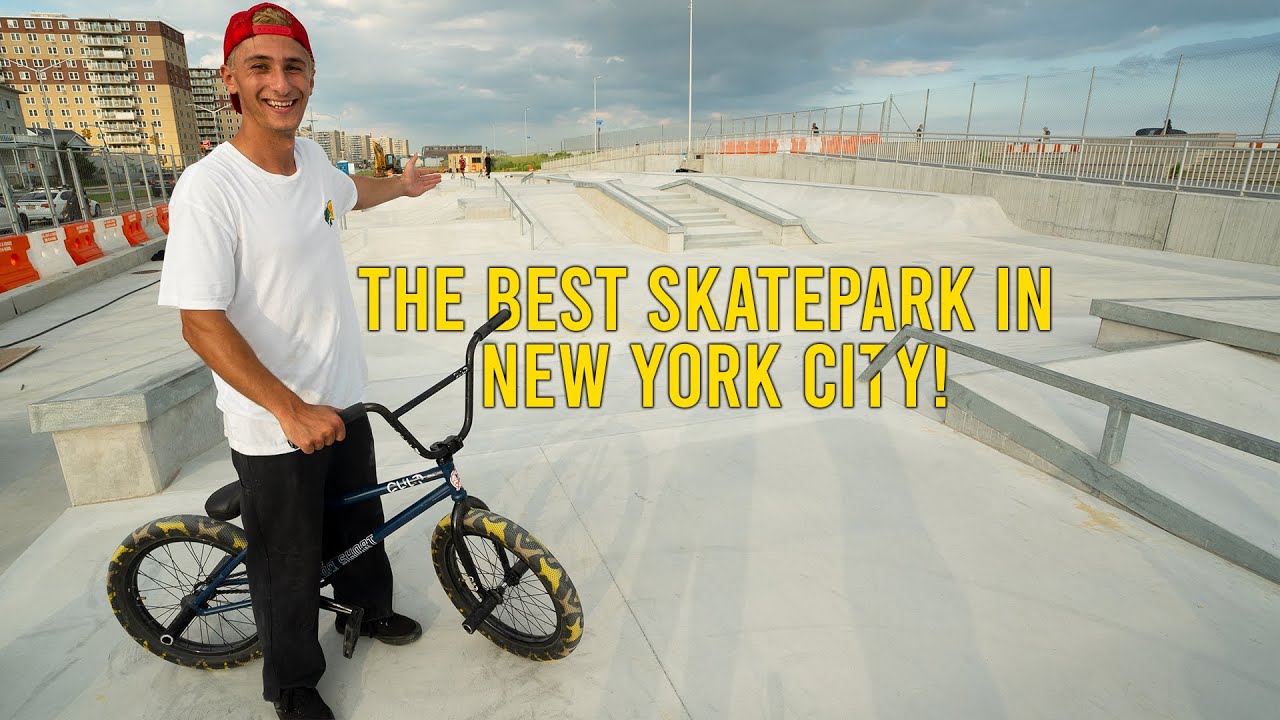 Это официально лучший скейтпарк в Нью-Йорке.