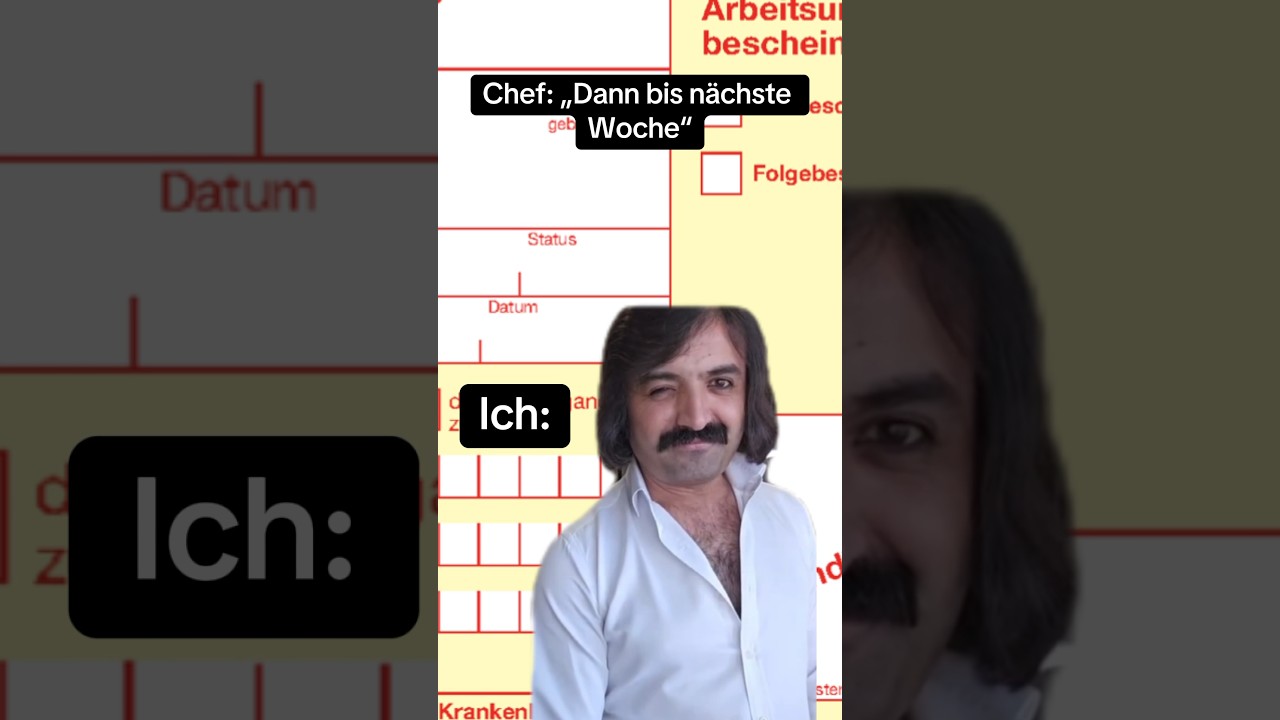 Wenn du jetzt schon wei&szlig;t, dass du n&auml;chste Woche krank bist 😎 #work #working #arbeit  #motivation