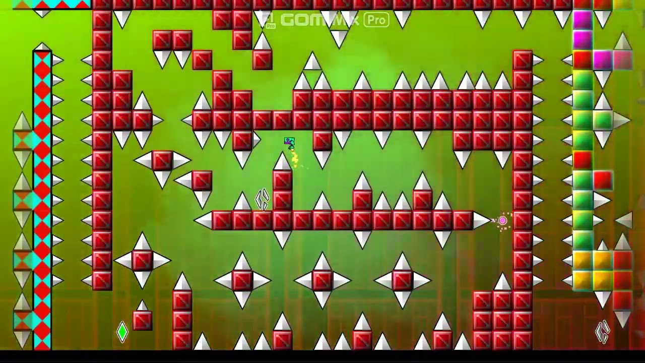 Geometry Dash - I Wanna Be The Guy(Deathless)