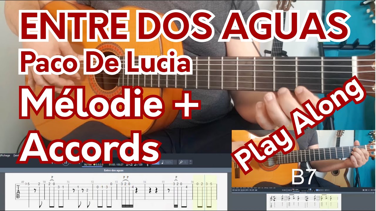 APPRENDRE LE MORCEAU LE PLUS EMBL&Eacute;MATIQUE DU FLAMENCO ? EP 182 + TAB synchro ! Entre dos aguas