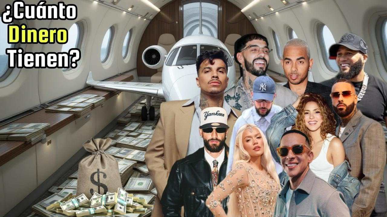 Los 10 REGGAETONEROS Más Ricos 2025