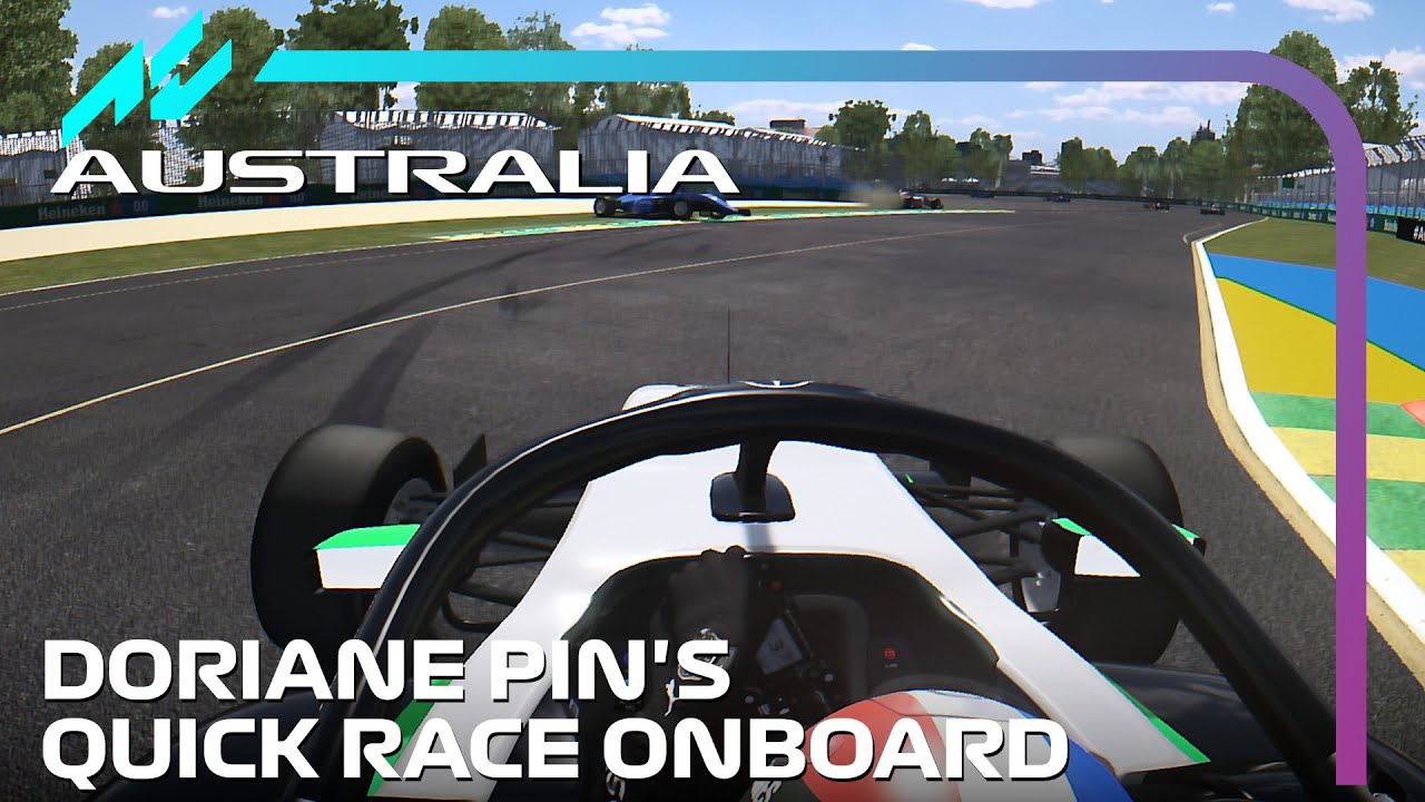 F1 Academy Race at Albert Park! | 2024 Australian Grand Prix | #assettocorsa