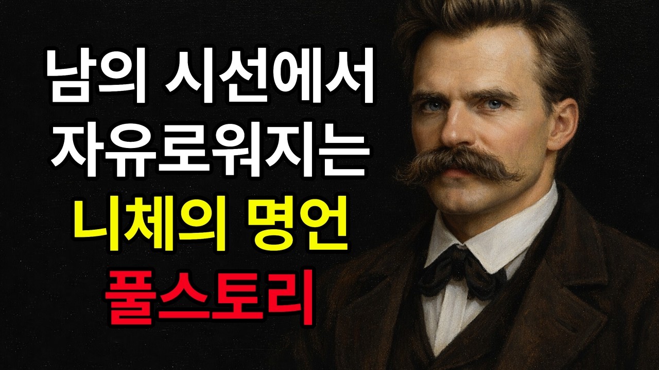 [1시간] 매일 듣는 니체의 자존감 수업 풀스토리 | 타인의 시선에서 자유로워지는 시간 (잠잘 때, 일할 때, 산책할 때)