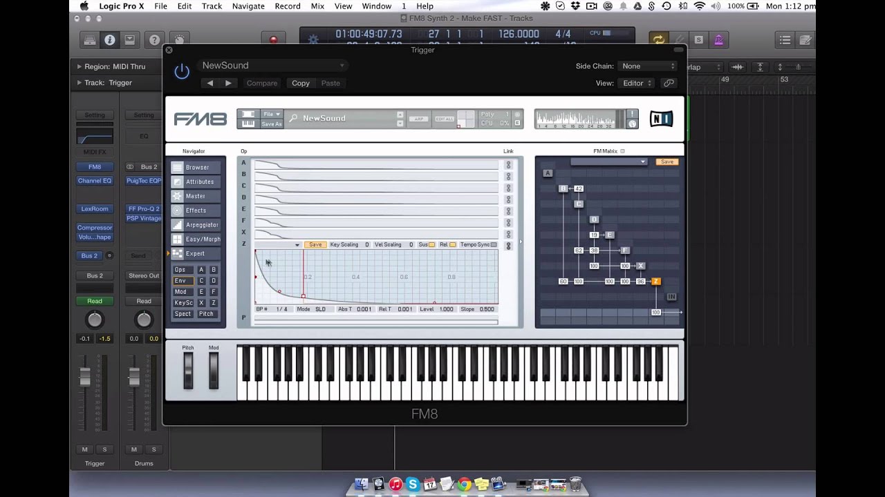 How to EDM: Free FM8 Future House Bass Lead Sound / Preset Tutorial