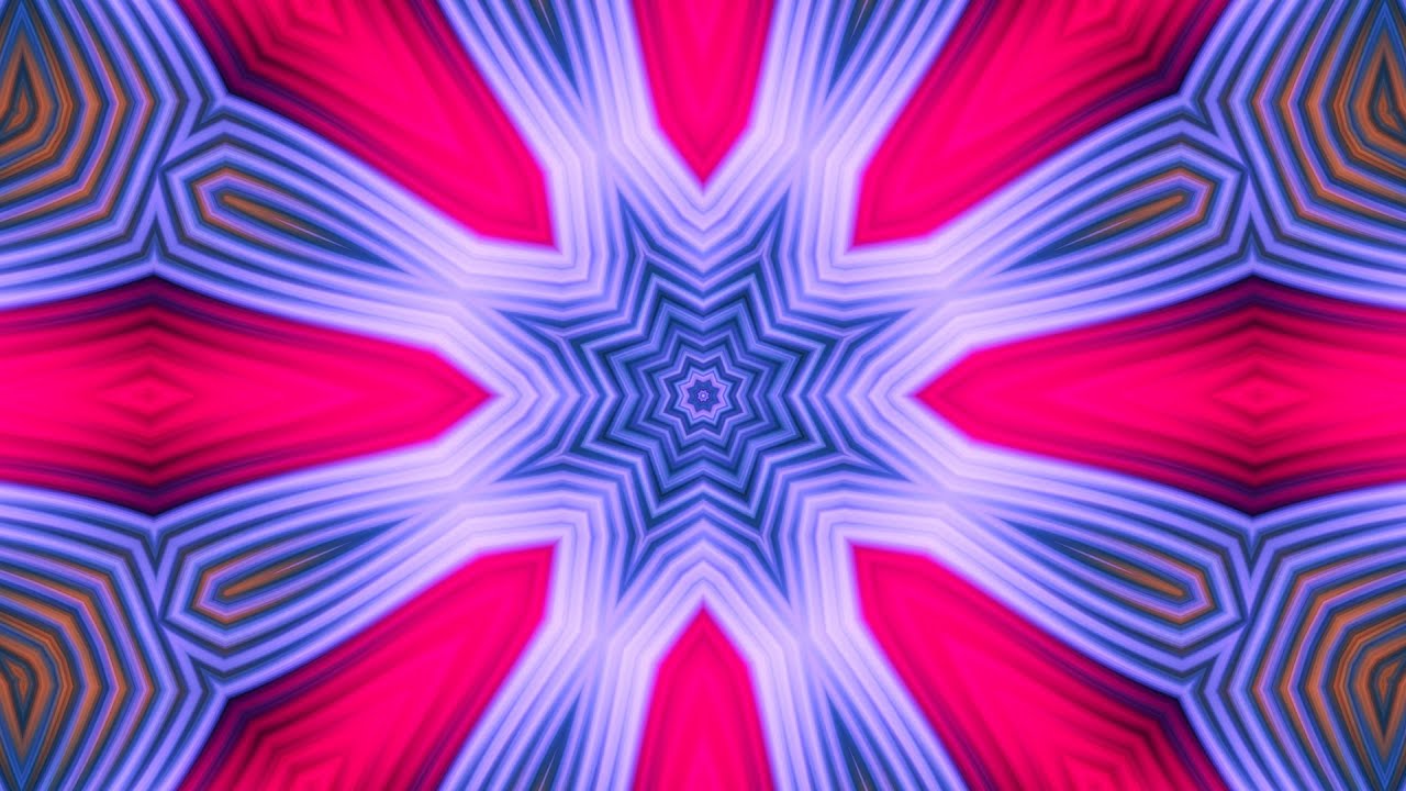 Kaleidoscope Mandala Visualization, Kaleidoscope Fractal Meditation, Kaleidoscope Mind Movie ❊0007