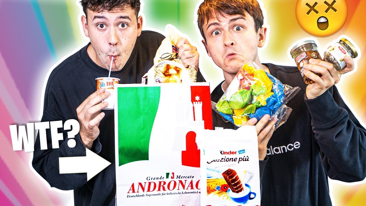 Wir testen italienisches Essen ausm Supermarkt | mit CrispyRob